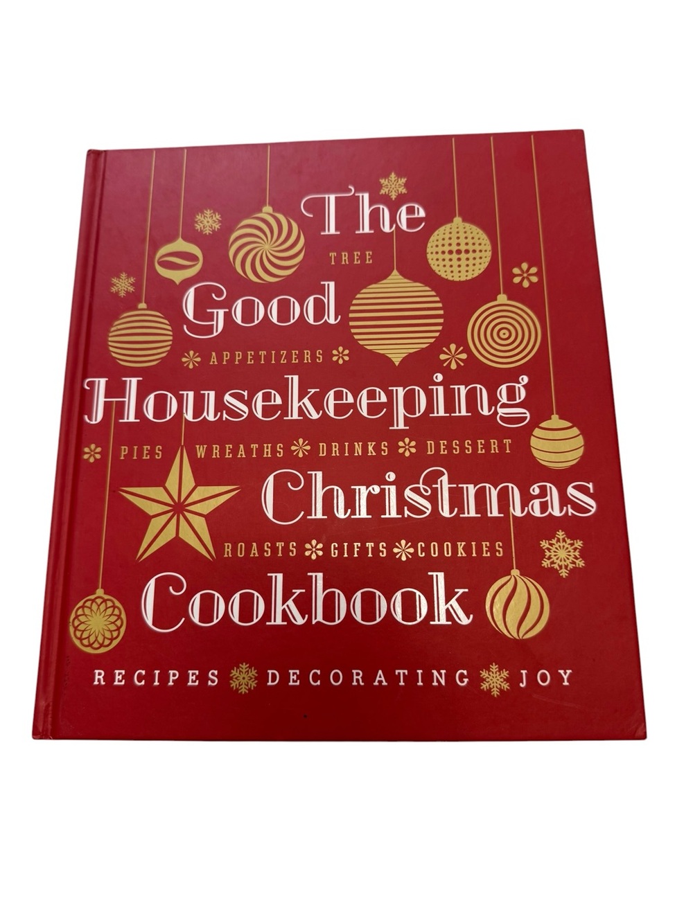 Good Housekeeping Christmas Cookbook Hardcover Holiday Recipes